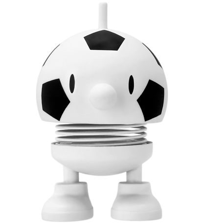 Hoptimist Football Bumble - Small - 7,6 cm - Hvid Hoptimist Football Bumble - Small - 7,6 cm - Hvid