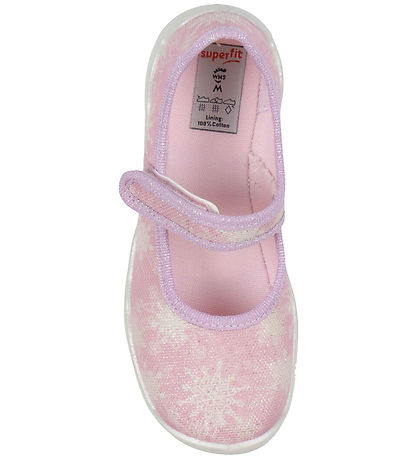 Superfit Ballerina Hjemmesko - Bubble - Rosa/Mehrfarbig Superfit Ballerina Hjemmesko - Bubble - Rosa/Mehrfarbig