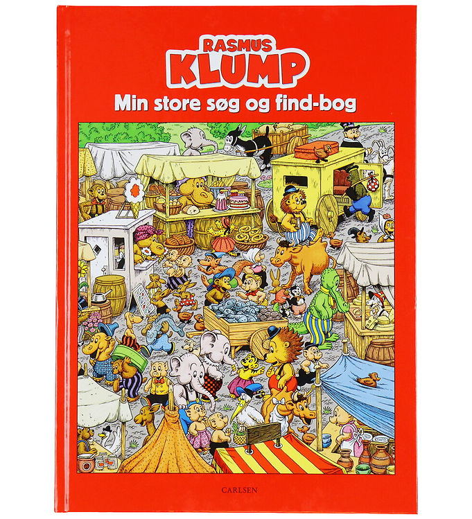 Forlaget Carlsen Bog - Rasmus klump - Min Store Søg Og Find-bog