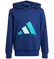 adidas Performance Hættetrøje - J BL FT HD 280 - DKBLUE/PURTEA/H adidas Performance Hættetrøje - J BL FT HD 280 - DKBLUE/PURTEA/H