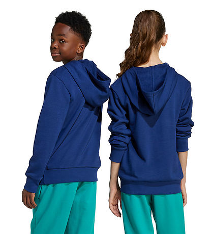 adidas Performance Hættetrøje - J BL FT HD 280 - DKBLUE/PURTEA/H adidas Performance Hættetrøje - J BL FT HD 280 - DKBLUE/PURTEA/H