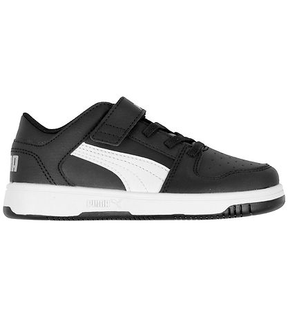 Puma Sko - Rebound Layup Lo SL V PS - Sort/Hvid Puma Sko - Rebound Layup Lo SL V PS - Sort/Hvid