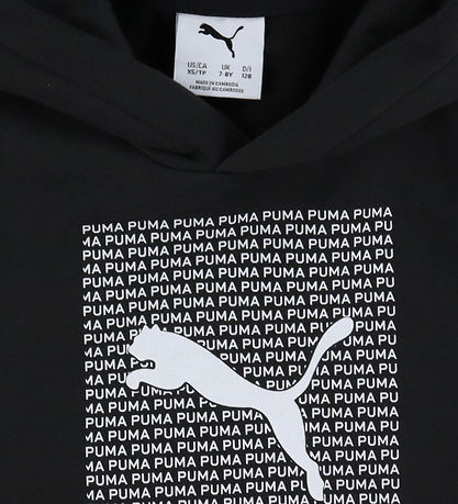 Puma Hættetrøje - ESS LOGO Lab - Sort