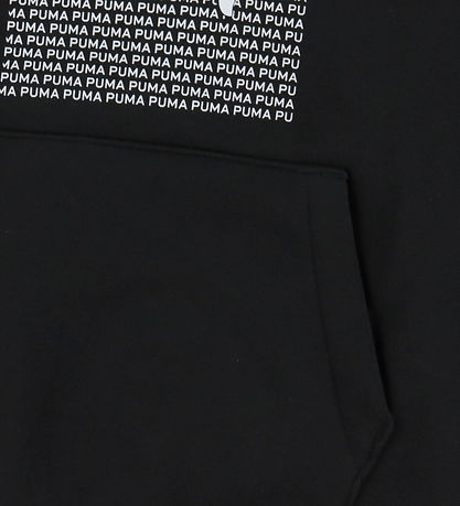 Puma Hættetrøje - ESS LOGO Lab - Sort