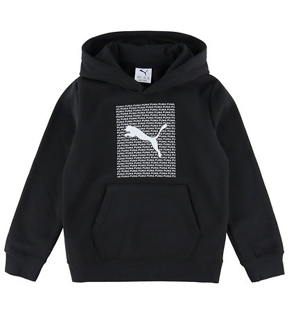 Puma Hættetrøje - ESS LOGO Lab - Sort