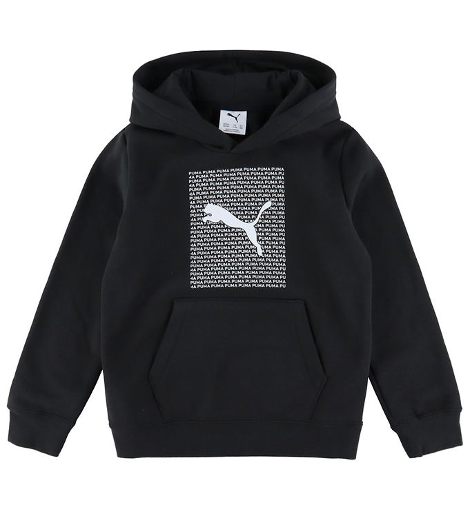 Puma Hættetrøje - ESS LOGO Lab - Sort