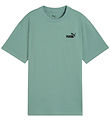 Puma T-Shirt - ESS Small No. 1 Logo Relaxed - Grøn Puma T-Shirt - ESS Small No. 1 Logo Relaxed - Grøn