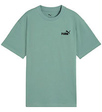 Puma T-Shirt - ESS Small No. 1 Logo Relaxed - Grøn Puma T-Shirt - ESS Small No. 1 Logo Relaxed - Grøn