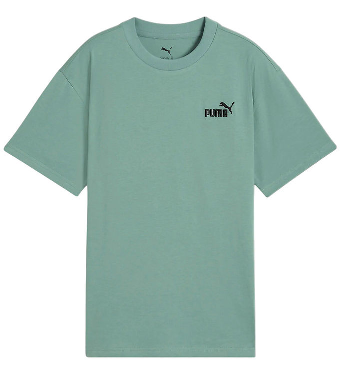 Puma T-Shirt - ESS Small No. 1 Logo Relaxed - Grøn