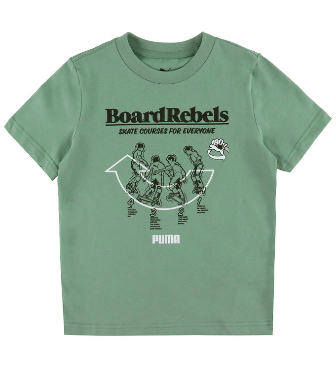 Puma Mid90s Graphic Tee I - kortærmet T-shirt til drenge, 13-14 år