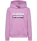 Hummel Kapuzenpullover - hmlTUKAS - Rauchig Grape