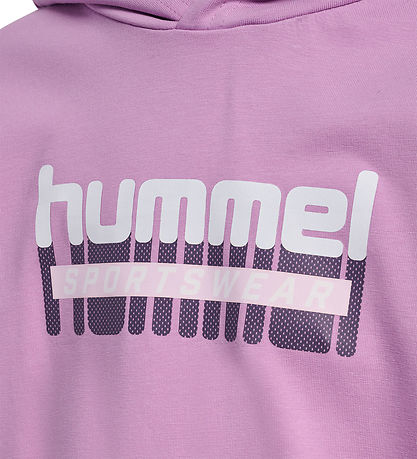 Hummel Hoodie - hmlTUKAS - Smoky Grape