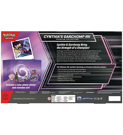 Pokémon Samlekort - Cynthia's Garchomp ex Box - Prem. Collection