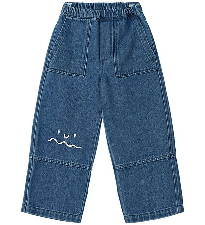 Liewood Broek - Denim - Cesar Placement - Medium+ Blue Denim Liewood Broek - Denim - Cesar Placement - Medium+ Blue Denim