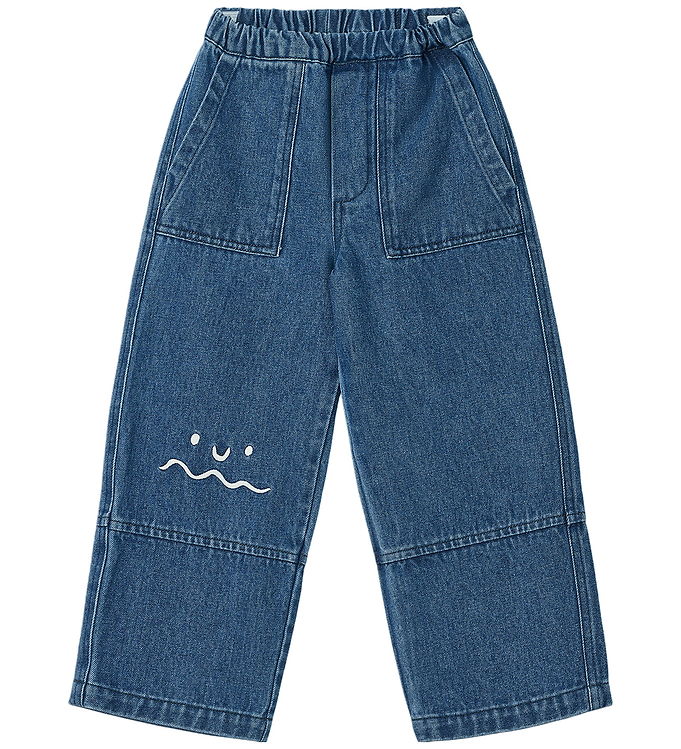 Liewood Bukser - Denim - Cesar Placement - Medium Blue Denim