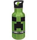 Minecraft Water Bottle - 545 mL - Aluminum - Green