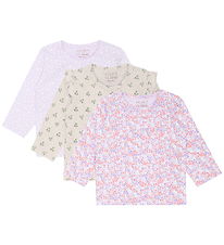 Hust and Claire Bluse - Alda GreenFlower - 3-pak - Wheat Melange Hust and Claire Bluse - Alda GreenFlower - 3-pak - Wheat Melange