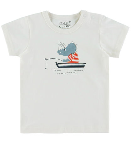 Hust and Claire T-shirt - Albert Dogs - 3-pak - Cement Hust and Claire T-shirt - Albert Dogs - 3-pak - Cement