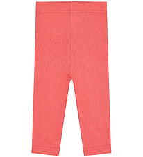 Hust and Claire Leggings - Lisa Pointelle Flower - Wild Coral Hust and Claire Leggings - Lisa Pointelle Flower - Wild Coral