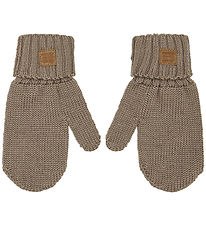 Hust and Claire Mittens - Wool - Knitted - Florine - Chinchilla Hust and Claire Mittens - Wool - Knitted - Florine - Chinchilla