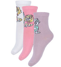Name It Strømper - 3-pak - NmfMelina - Paw Patrol - Purple Dove Name It Strømper - 3-pak - NmfMelina - Paw Patrol - Purple Dove