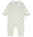 Petit Bateau Natdragt - Milk m. Glitter Hjerter Petit Bateau Natdragt - Milk m. Glitter Hjerter