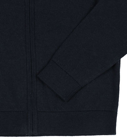 Emporio Armani Cardigan - Strik - Bomuld/Uld - Blue Navy