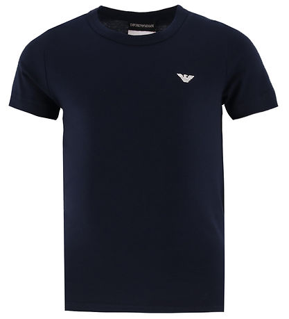 Emporio Armani T-shirts - 2-pak - Navy/Hvid