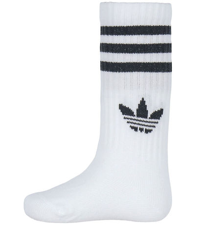 adidas Originals Strømper - Crew - 3-pak - Hvid/Sort/Rød