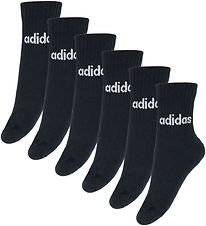 adidas Performance Strømper - Cushioned - 6-pak - C LIN CREW - S adidas Performance Strømper - Cushioned - 6-pak - C LIN CREW - S