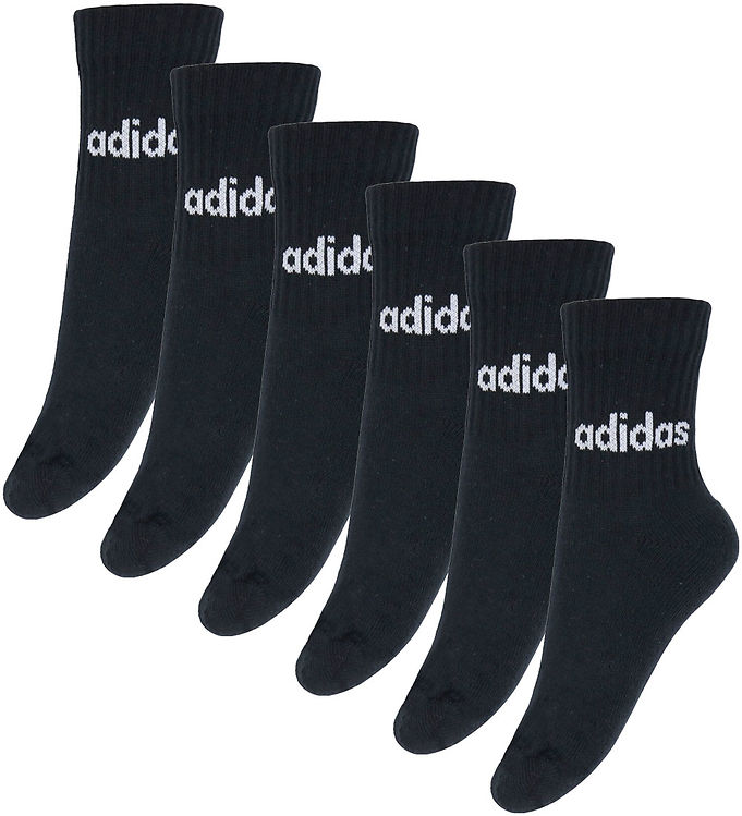 adidas Performance Strømper - Cushioned - 6-pak - C LIN CREW - S