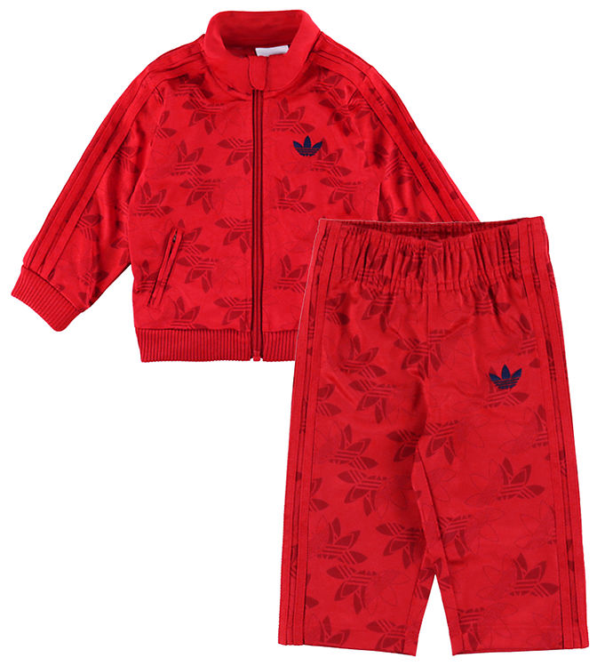 adidas Originals Træningssæt - Firebird TS - Rød