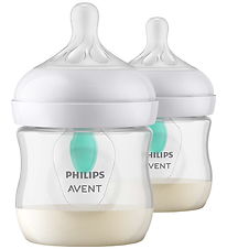 Philips Avent Sutteflasker - AirFree - Natural Response - 2-Pak  Philips Avent Sutteflasker - AirFree - Natural Response - 2-Pak