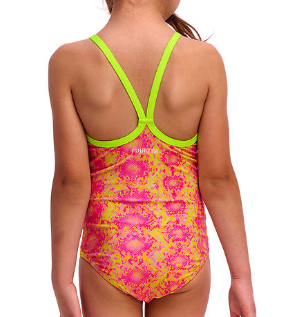 Funkita Badedragt - Printed One Piece - UV50+ - Poison Pink