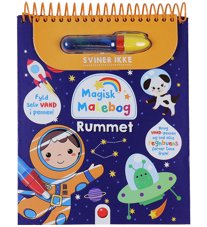 Forlaget Bolden Malebog - Rummet - Mal Med Vand