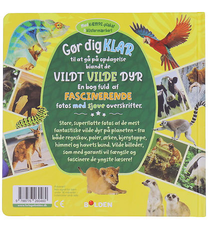 Forlaget Bolden Billedbog - Vildt Vilde Dyr Forlaget Bolden Billedbog - Vildt Vilde Dyr