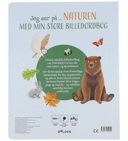 Forlaget Bolden Billedbog - Jeg Ser På Naturen - Dansk