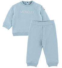Moncler Sweatsæt - Lyseblå Moncler Sweatsæt - Lyseblå
