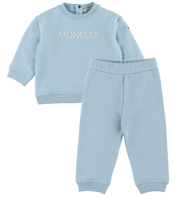 Moncler Sweatsæt - Lyseblå