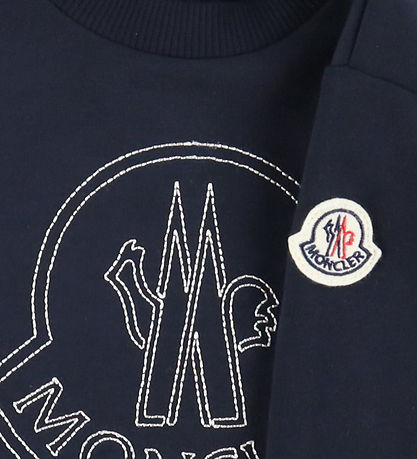 Moncler Sweatshirt - Navy m. Logo