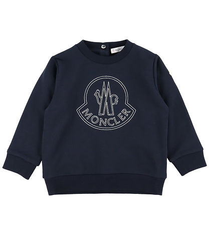 Moncler Sweatshirt - Navy m. Logo