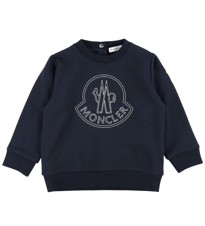 Moncler Sweatshirt - Navy m. Logo