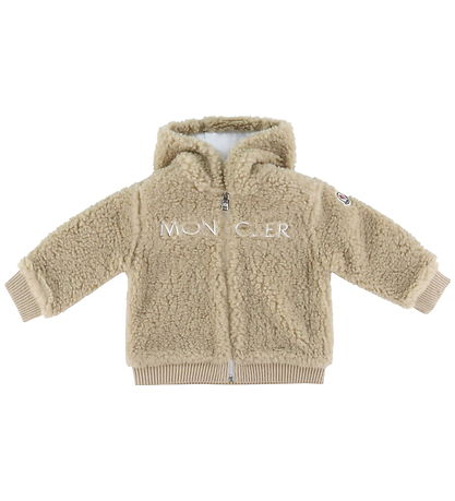 Moncler Set - Fleece Jacket/Leggings - Brown/White