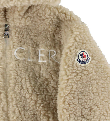 Moncler Set - Fleece Jacket/Leggings - Brown/White