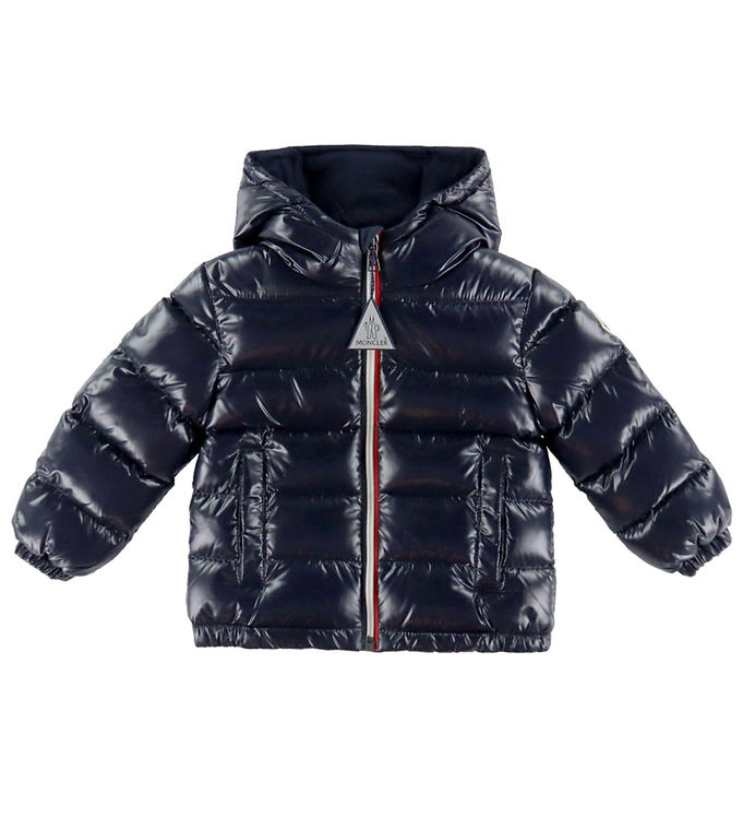 Moncler Dunjakke - New Aubert - Navy