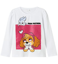 Name It Bluse - Noos - NmfJoana - Paw Patrol - Bright White Name It Bluse - Noos - NmfJoana - Paw Patrol - Bright White