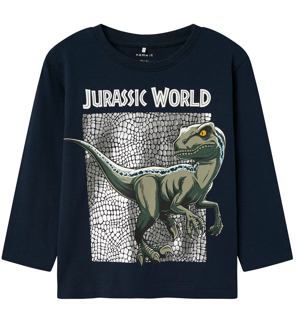 Name It Bluse - NmmJewel - Jurassic World - Noos - Navy Blazer - Name It - 2 Jahre (92) - Blusen