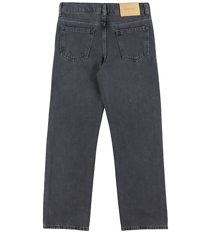 GANT Jeans - Denim - Relaxed - Black Worn In