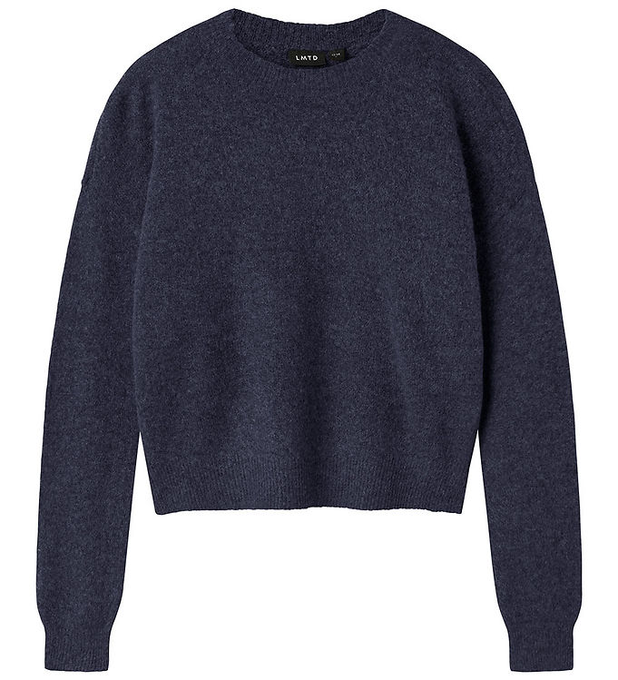 LMTD Bluse - Strik - Noos - NlfOdet - Dark Sapphire