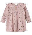 Name It Kjole - NbfLower - Burnished Lilac m. Blomster Name It Kjole - NbfLower - Burnished Lilac m. Blomster